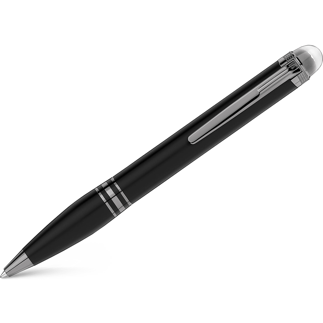Montblanc Starwalker Ballpoint Pen - Ultra Black Resin - Pen Boutique Ltd