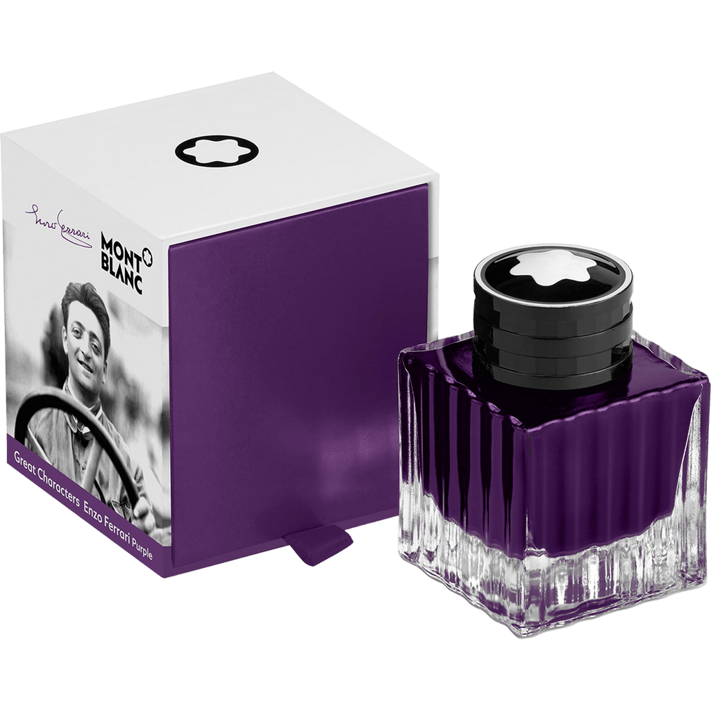 Montblanc Great Characters Ink Bottle - Enzo Ferrari - 50 ml - Pen Boutique Ltd