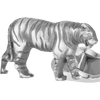Montblanc Legend of the Zodiac Cufflinks - Tiger - Silver - Pen Boutique Ltd