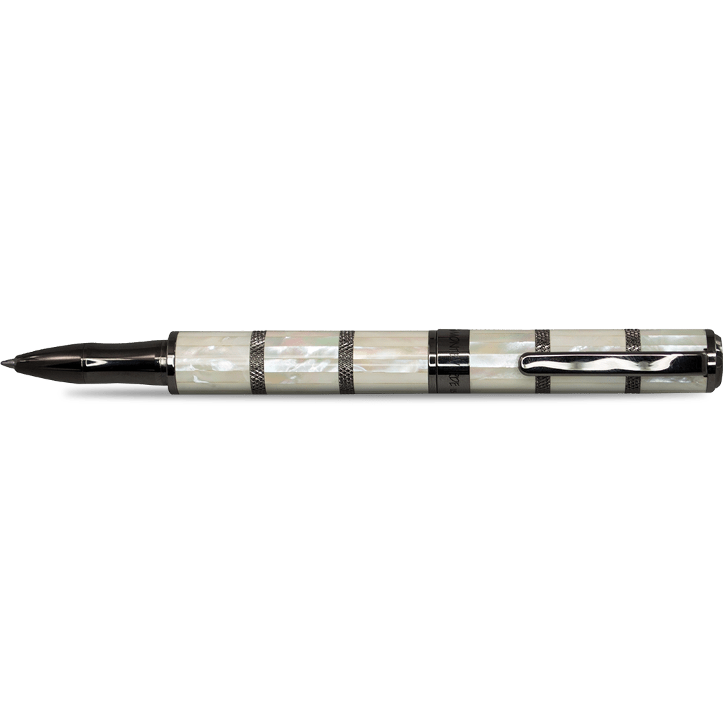Monteverde Regatta Rollerball Pen - Limited Edition - Mother of Pearl - Gunmetal Trim - Pen Boutique Ltd
