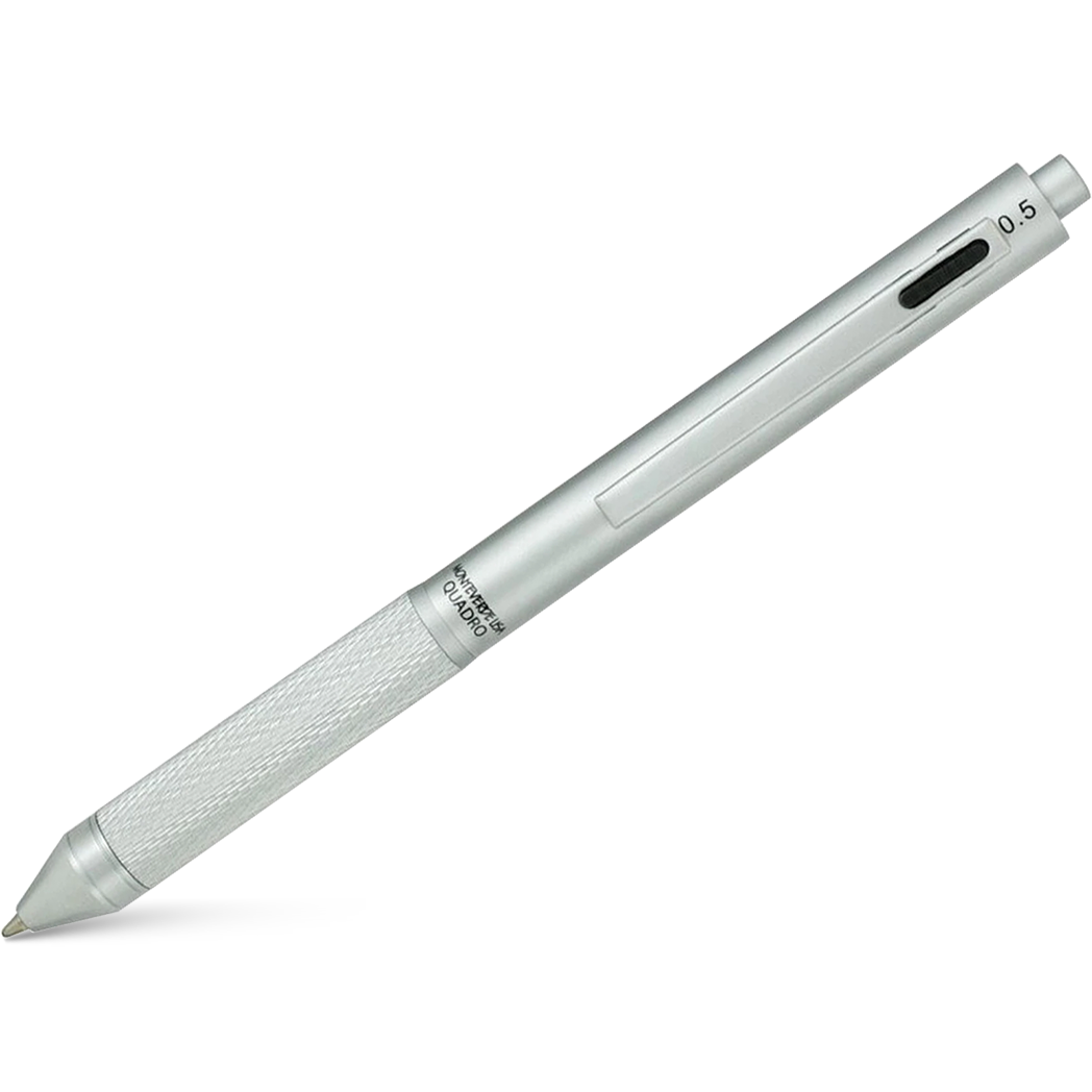Monteverde Quadro 4 in 1 Silver-Pen Boutique Ltd