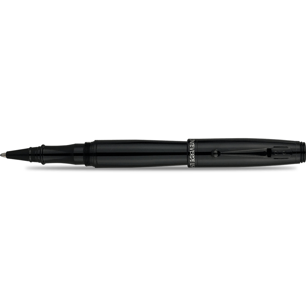 Monteverde Invincia Stealth Black Rollerball Pen - Pen Boutique Ltd