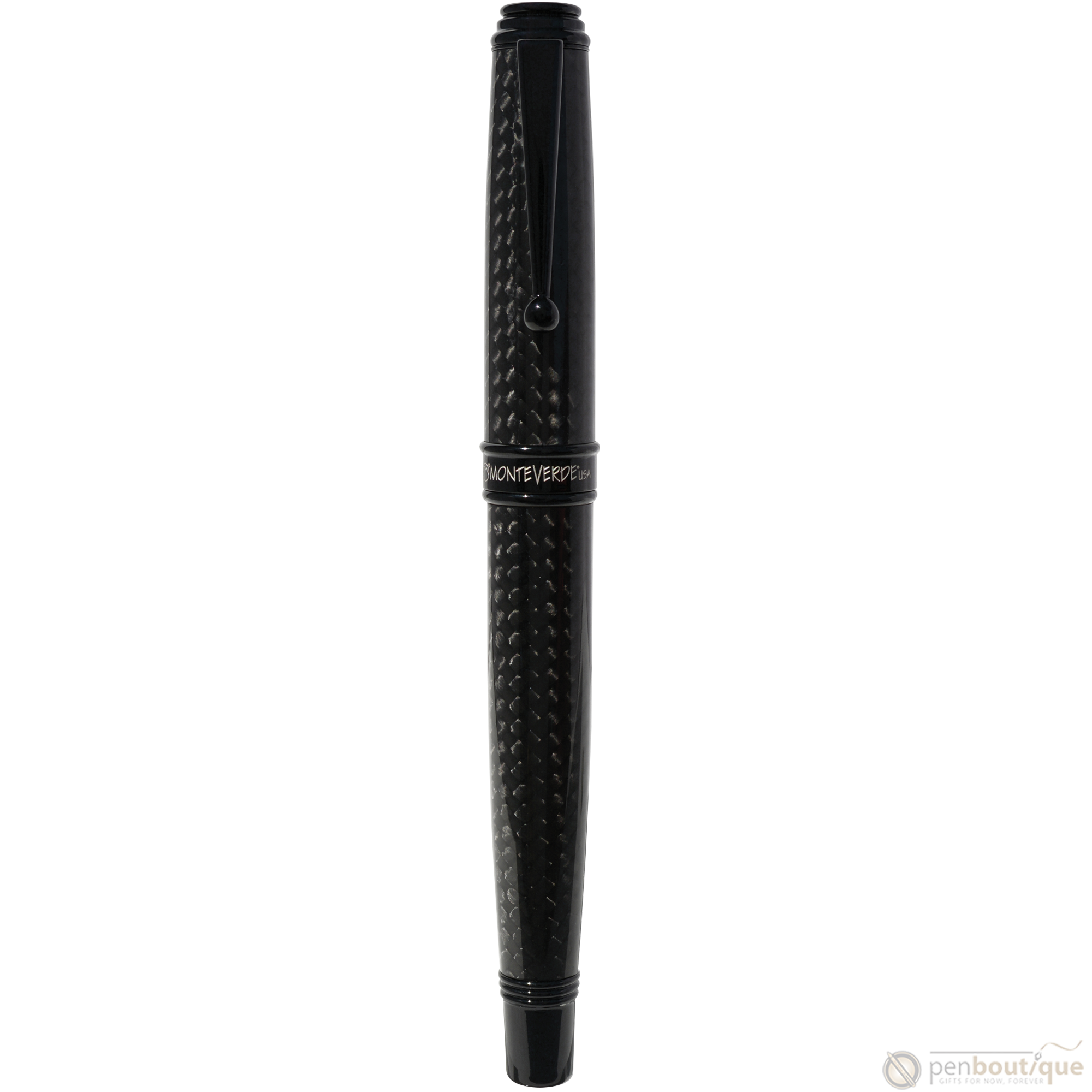 Monteverde Invincia Deluxe Black Fountain Pen-Pen Boutique Ltd