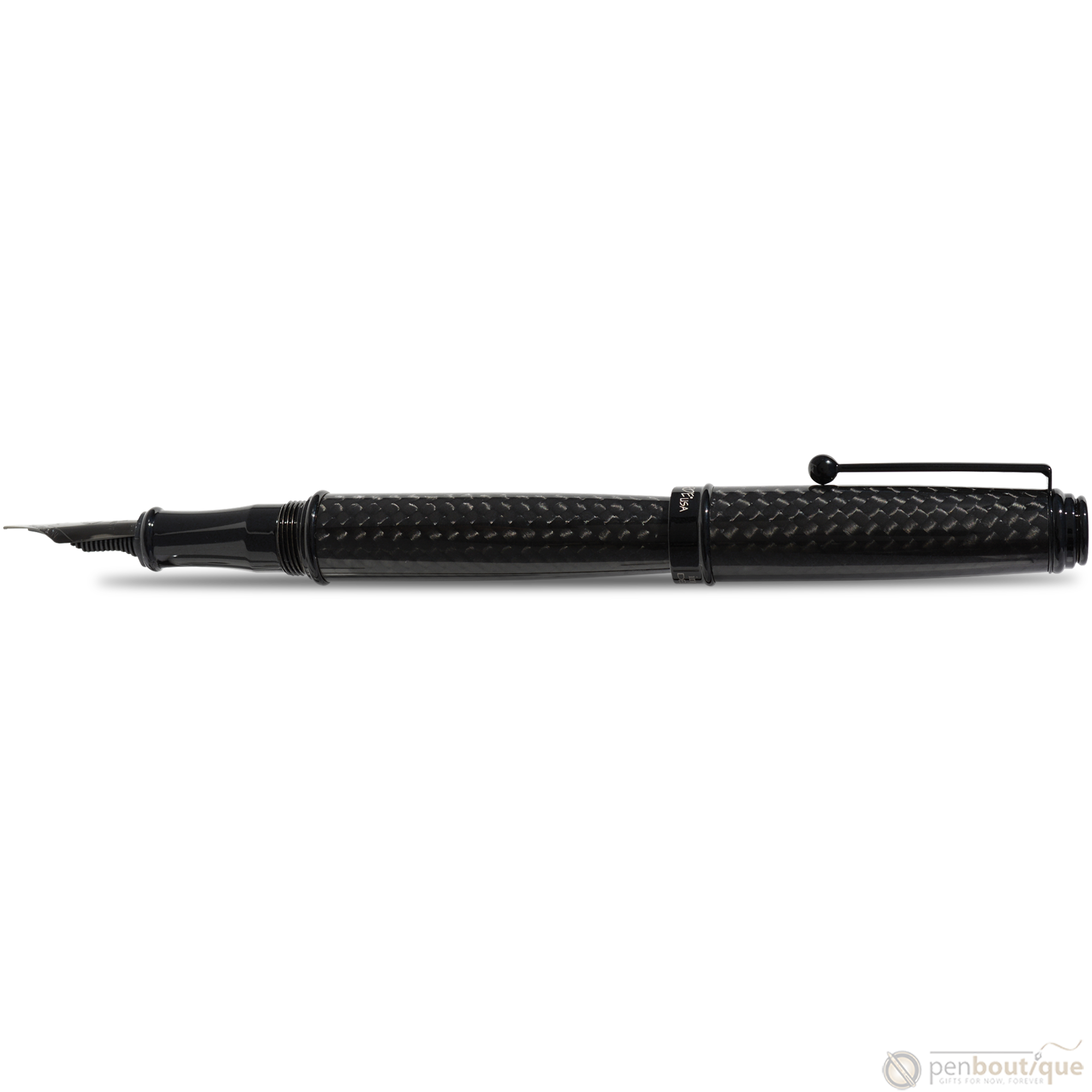 Monteverde Invincia Deluxe Black Fountain Pen-Pen Boutique Ltd