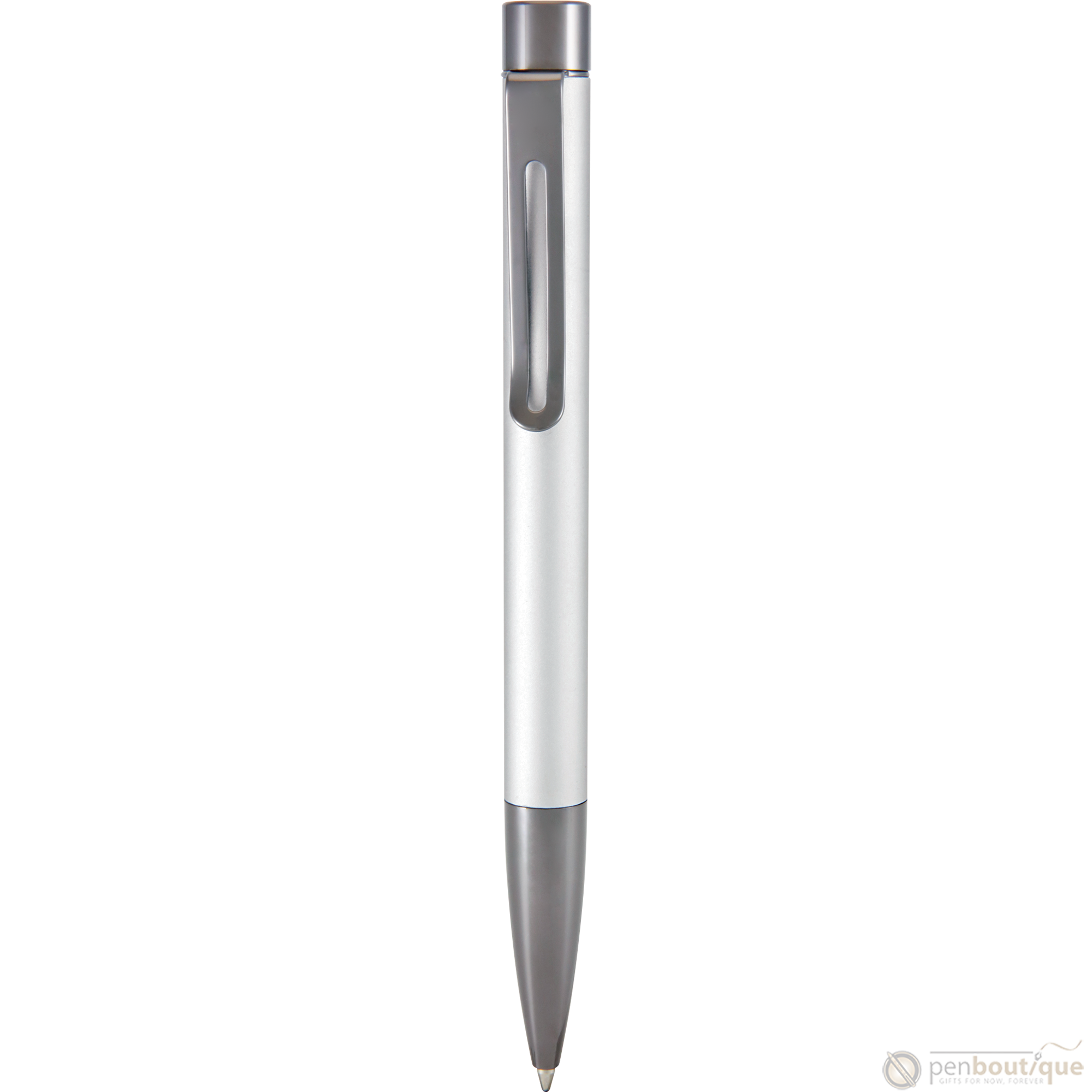 Monteverde Ritma Ballpoint Pen - Silver-Pen Boutique Ltd