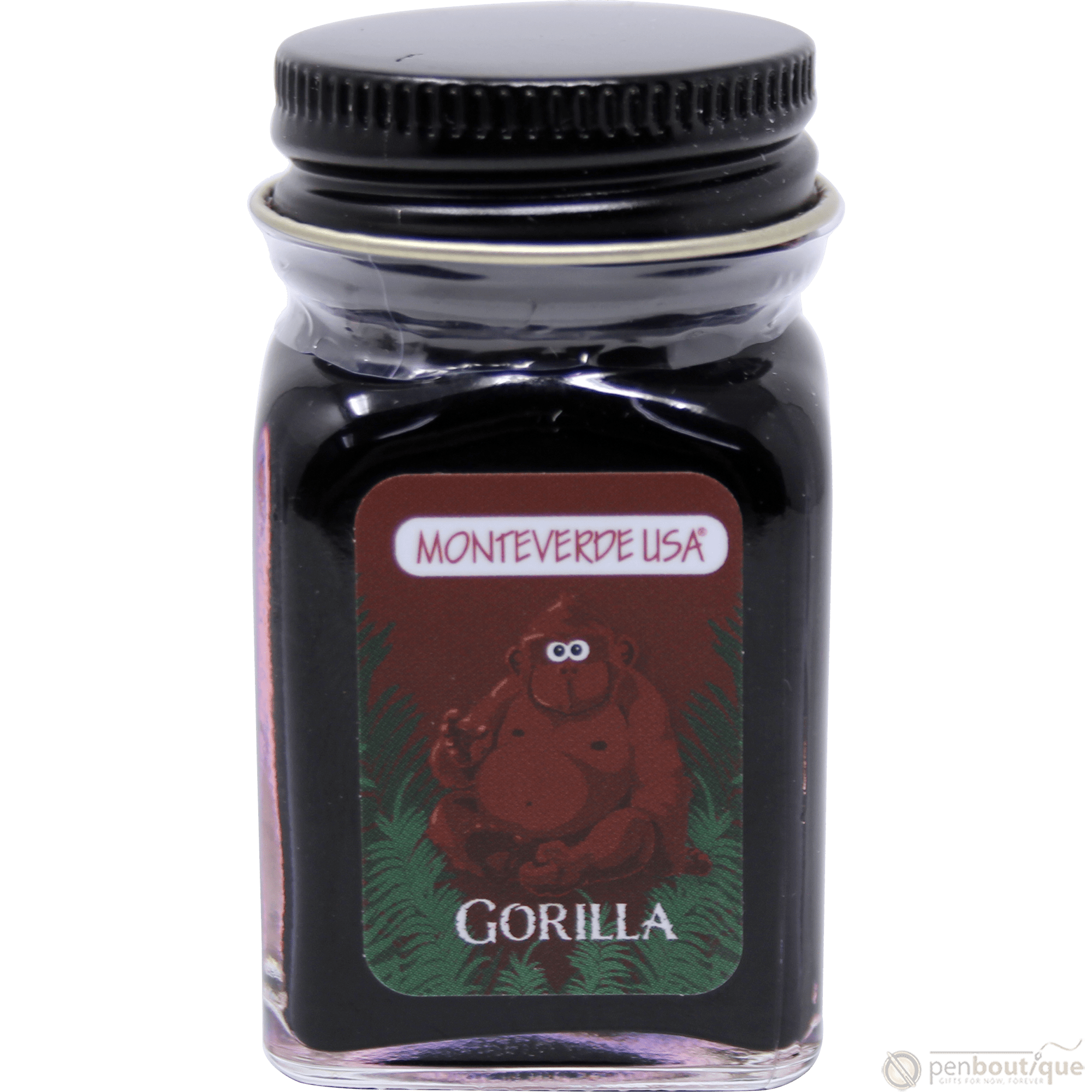 Monteverde Ink Bottle - Jungle Gorilla (Red) - 30 ml - Pen Boutique Ltd