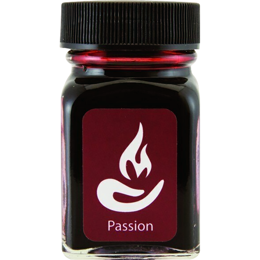 Monteverde USA Emotions Ink Bottle - Passion Burgundy - 30ml-Pen Boutique Ltd