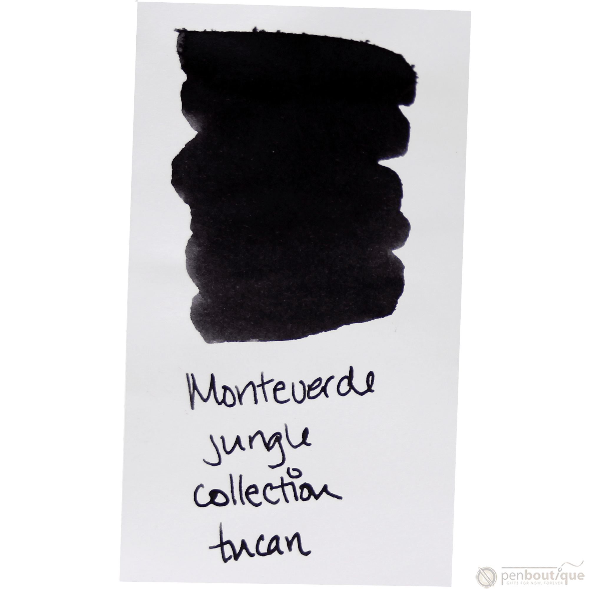 Monteverde Ink Bottle - Jungle Toucan (Black) - 30 ml - Pen Boutique Ltd