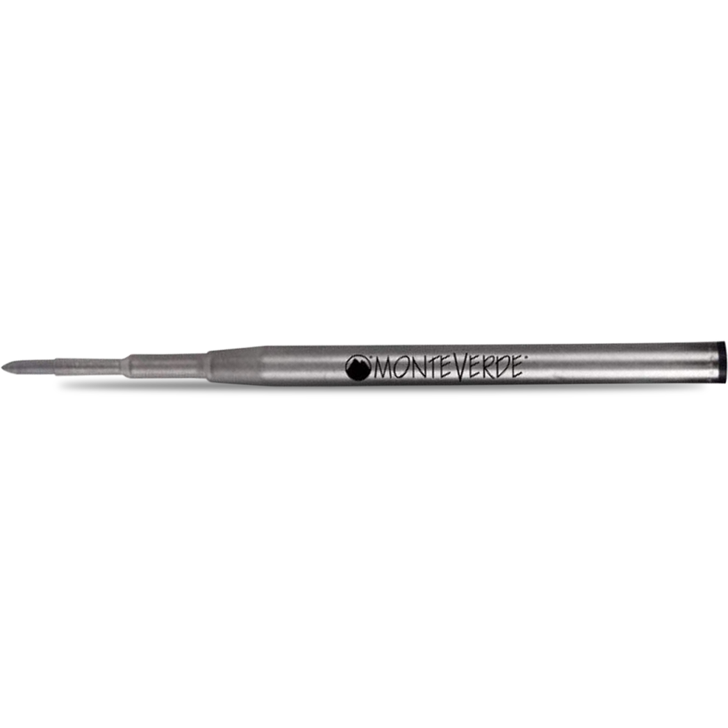 Monteverde Gel Ballpoint Refill to fit Montblanc Black Fine - 2/package-Pen Boutique Ltd