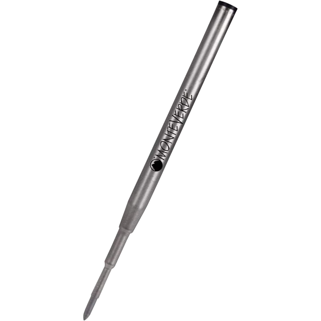 Monteverde Gel Ballpoint Refill to fit Montblanc Black Fine - 2/package-Pen Boutique Ltd