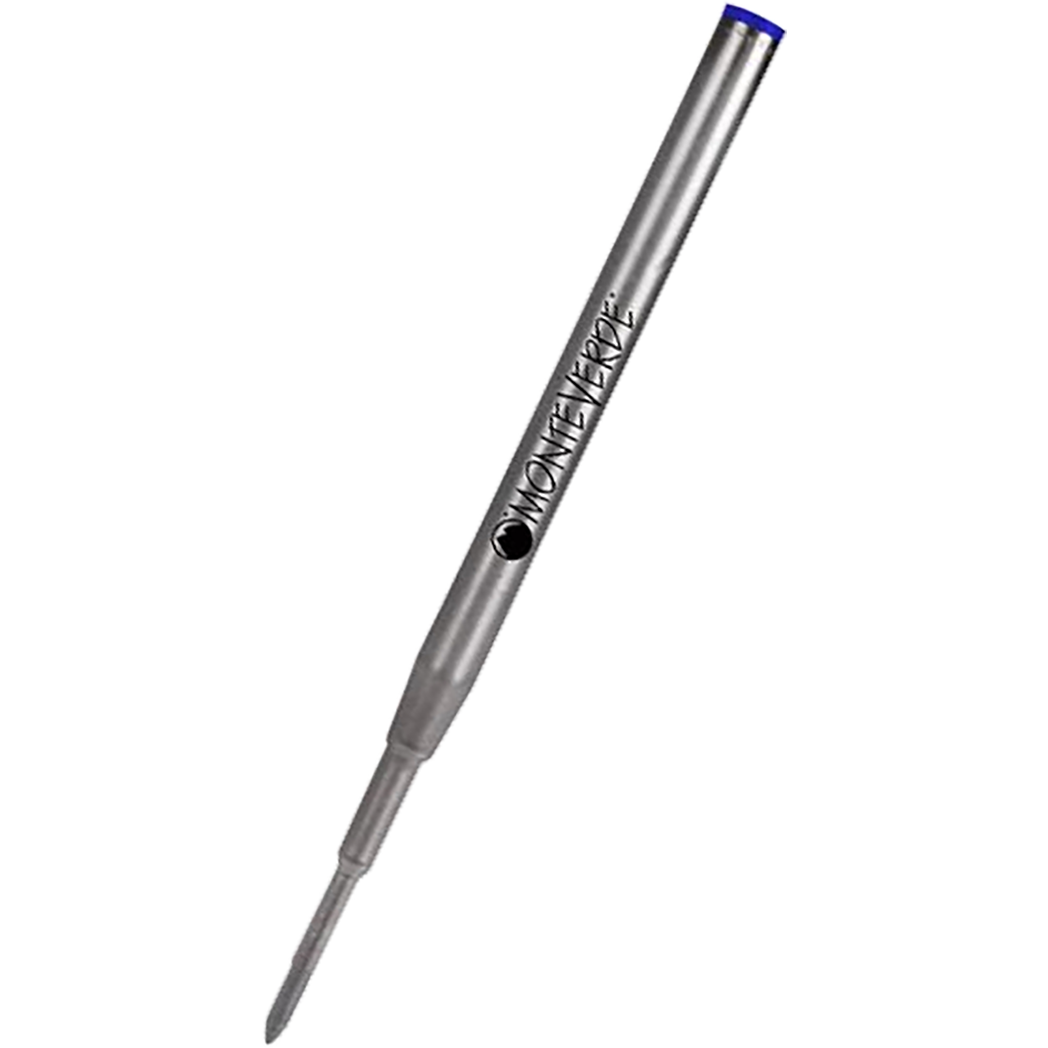 Monteverde Capless Blue Medium Montblanc Gel Refill - Pack of 2-Pen Boutique Ltd