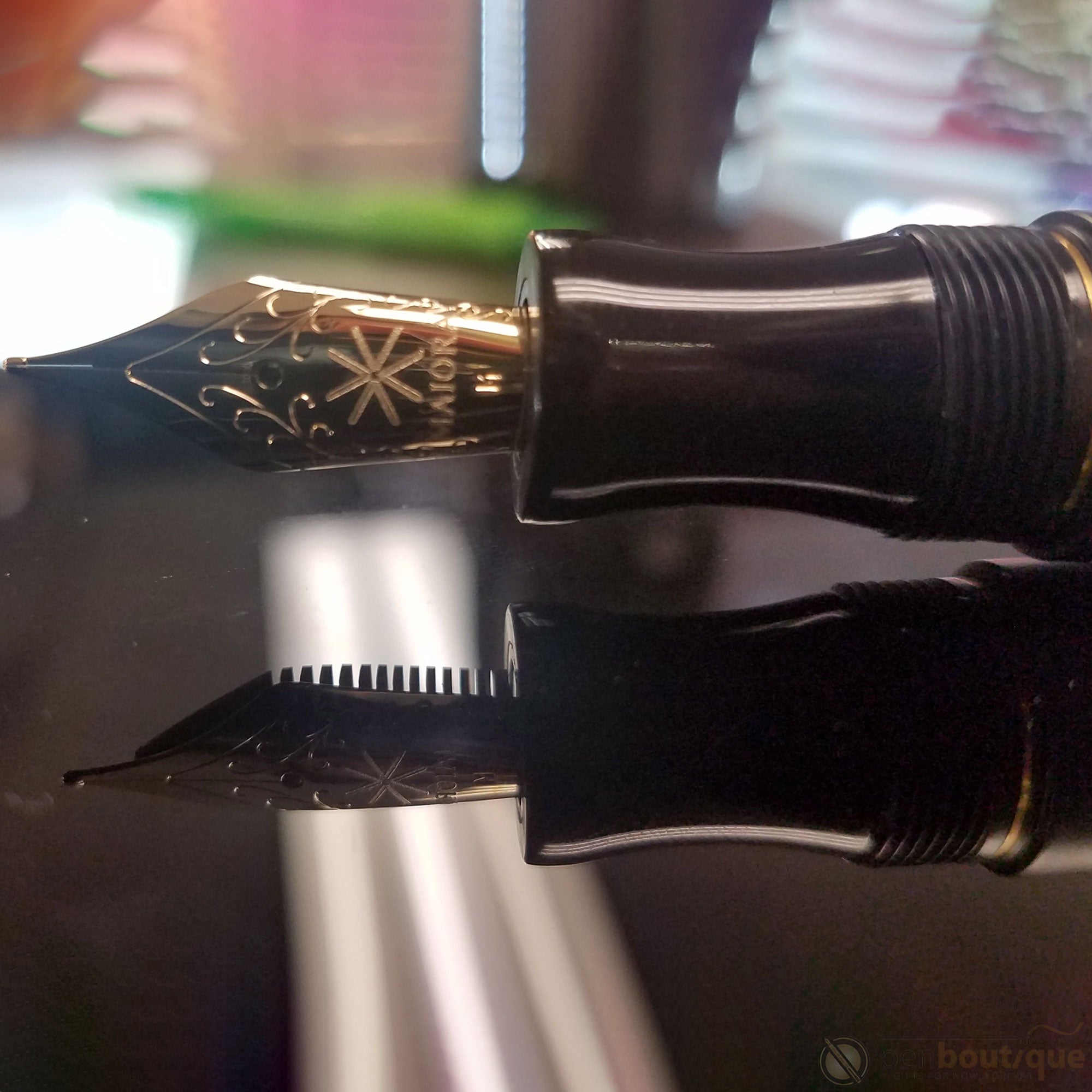 Maiora Impronte Fountain Pen - Matte Black (Numbered Edition) - Pen Boutique Ltd