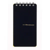 Maruman Mnemosyne Notebook - Black - Lined - A7 - Pen Boutique Ltd