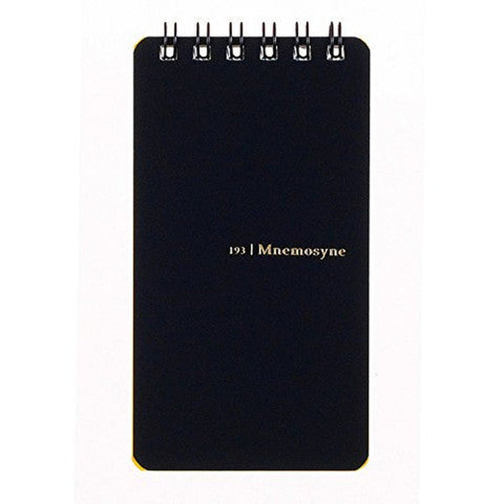 Maruman Mnemosyne Notebook - Black - Lined - A7 - Pen Boutique Ltd