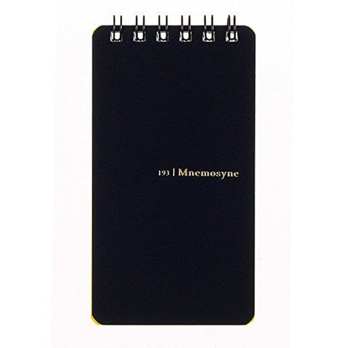Maruman Mnemosyne Notebook - Black - Lined - A7 - Pen Boutique Ltd