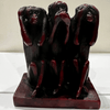 Pen Boutique Three Mini Wise Monkeys Paper Weight with Mask See Hear or Speak No Evil - Pen Boutique Ltd
