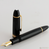 Montblanc Meisterstuck Fountain Pen - 149 Black - Gold Trim-Pen Boutique Ltd