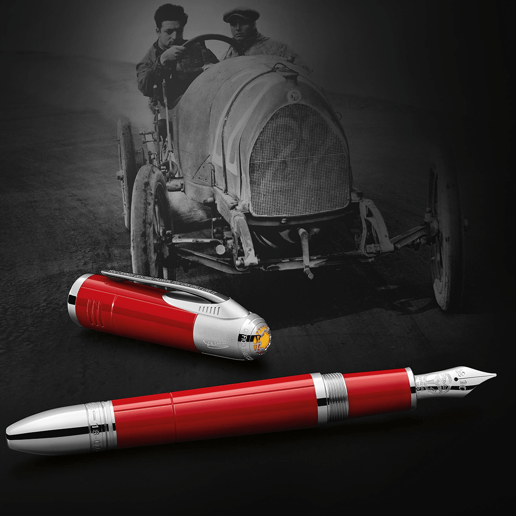Montblanc Great Characters Fountain Pen - Special Edition - Enzo Ferrari - Pen Boutique Ltd
