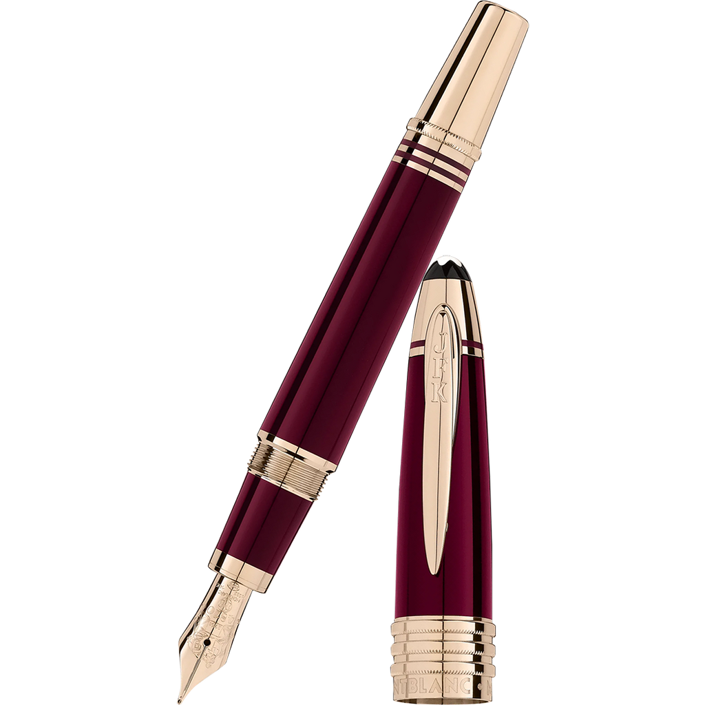 Montblanc Great Characters Fountain Pen - Special Edition - John F. Kennedy - Burgundy-Pen Boutique Ltd