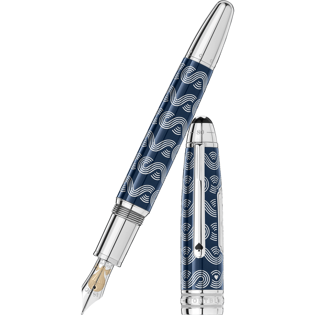 Montblanc Meisterstuck Fountain Pen - 146 Solitaire - Around The World In 80 Days - Pen Boutique Ltd
