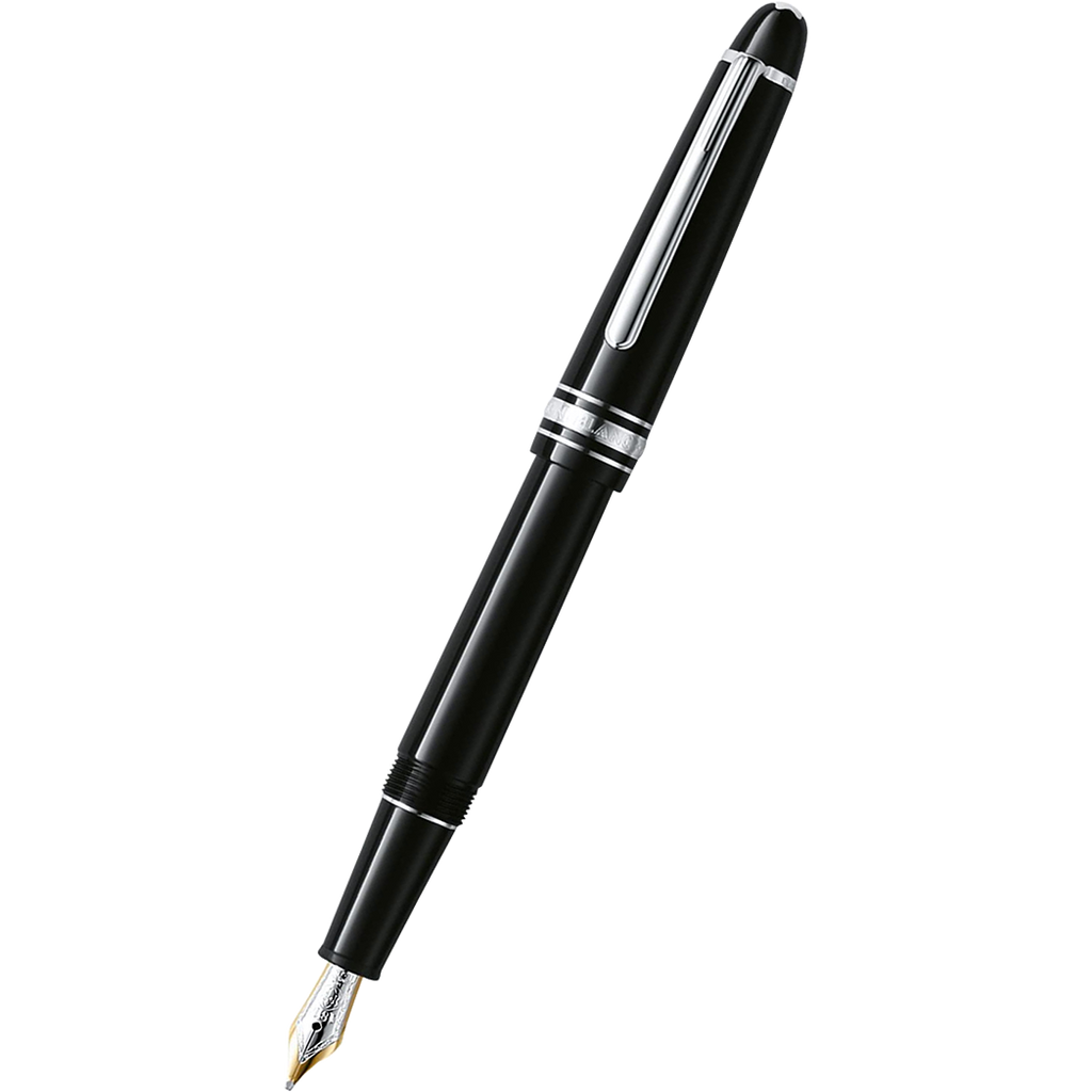Montblanc Meisterstuck Fountain Pen - M145P - Black - Platinum Trim - Classique-Pen Boutique Ltd