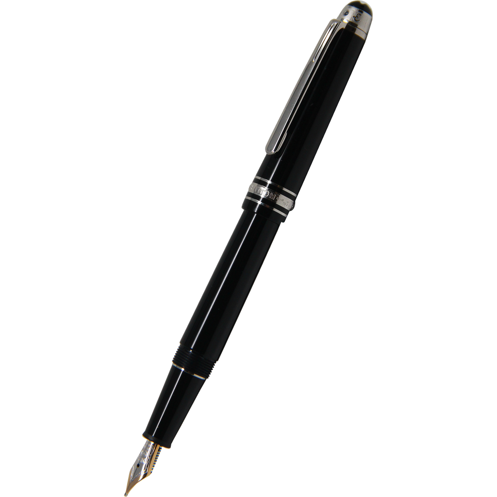 Montblanc Meisterstück Fountain Pen - UNICEF - Black - Platinum Trim - Classique-Pen Boutique Ltd
