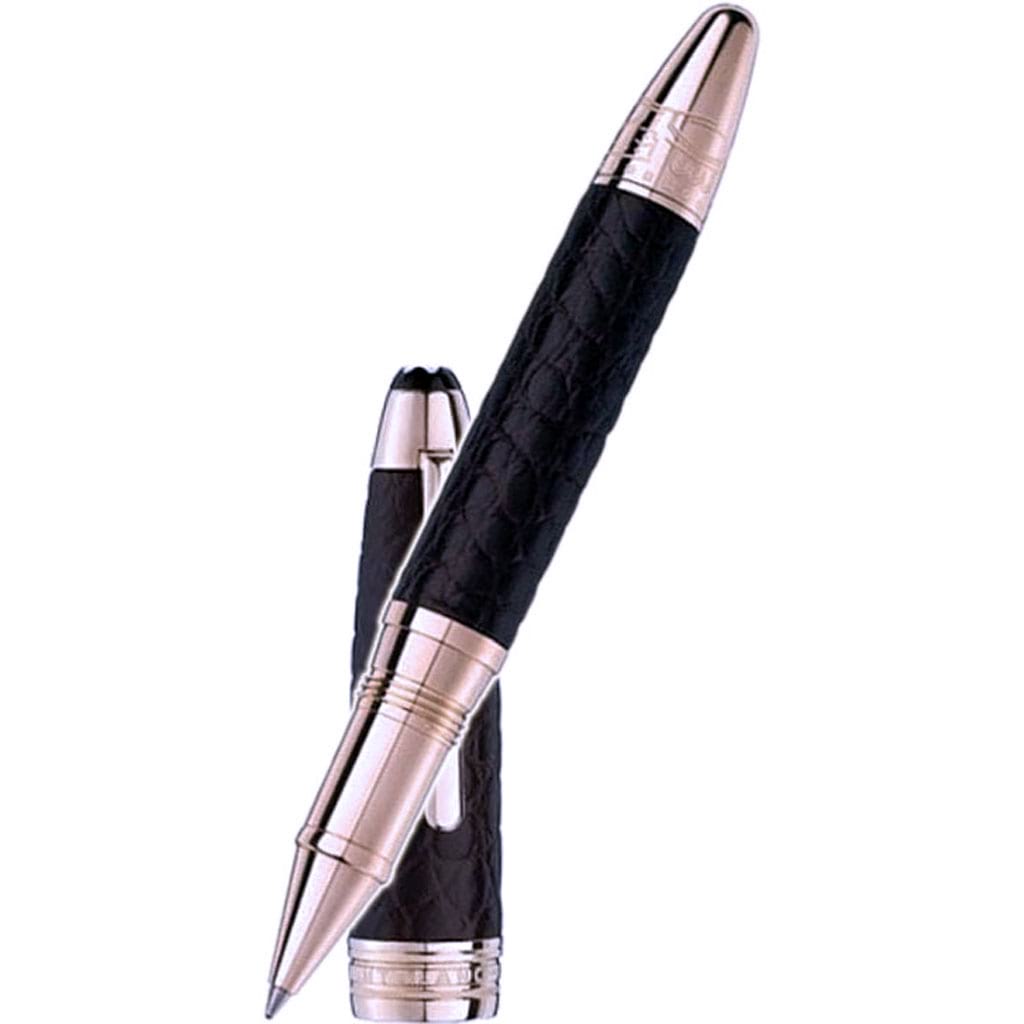 Montblanc Meisterstuck Rollerball Pen - Great Masters - Alligator Leather - Brown - Pen Boutique Ltd