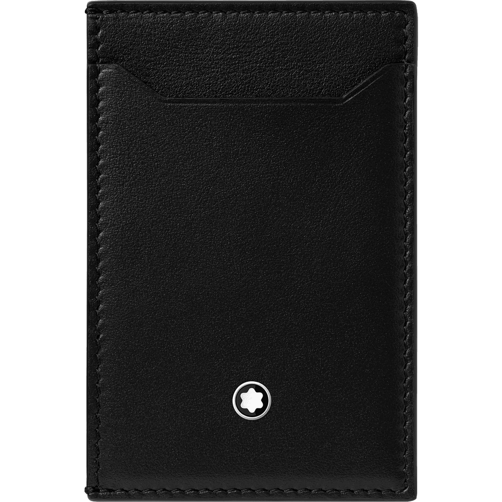 Montblanc Meisterstuck Pocket Holder - Black - 3cc - Pen Boutique Ltd