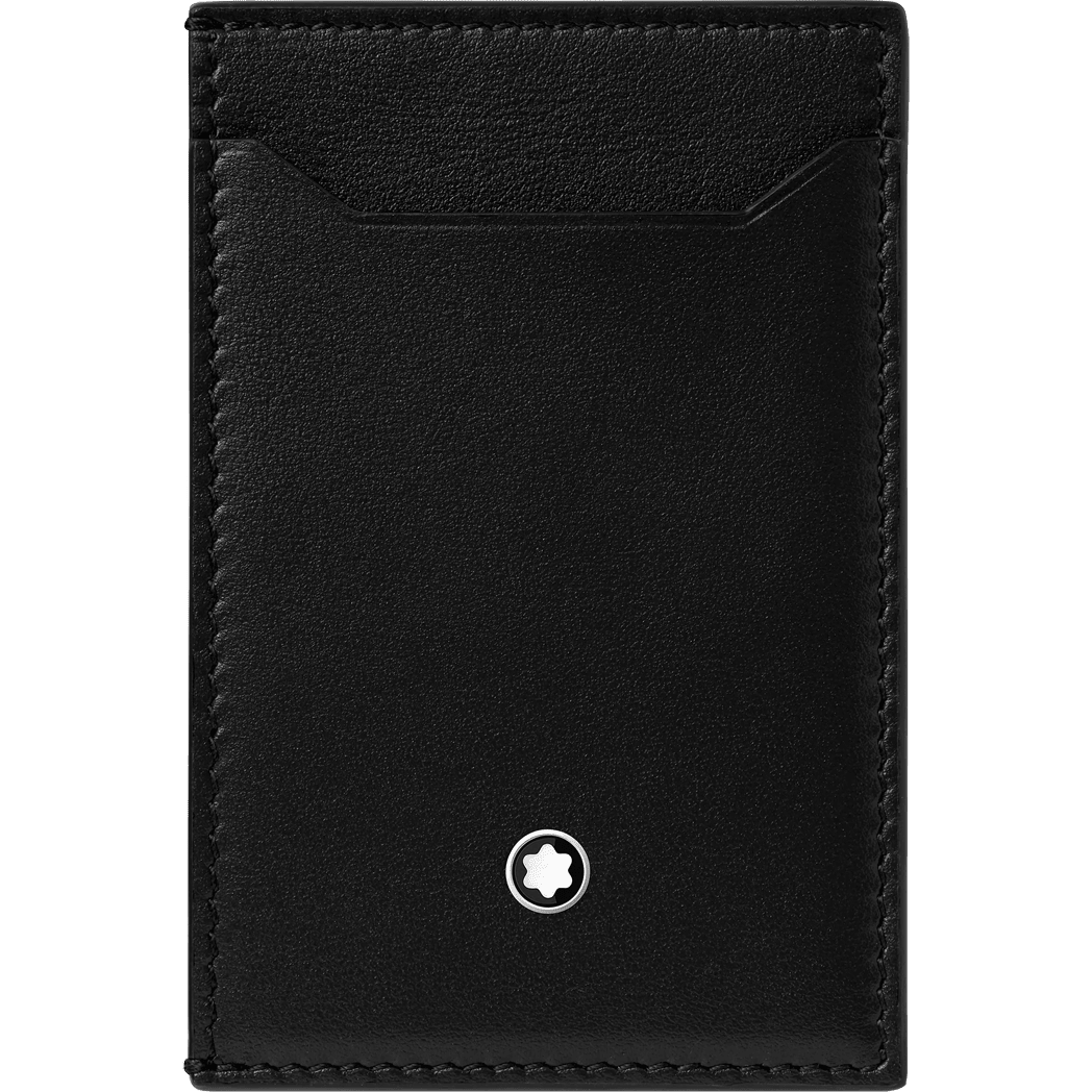 Montblanc Meisterstuck Pocket Holder - Black - 3cc - Pen Boutique Ltd