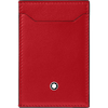 Montblanc Meisterstuck Pocket Holder - Black/Red - 3cc - Pen Boutique Ltd