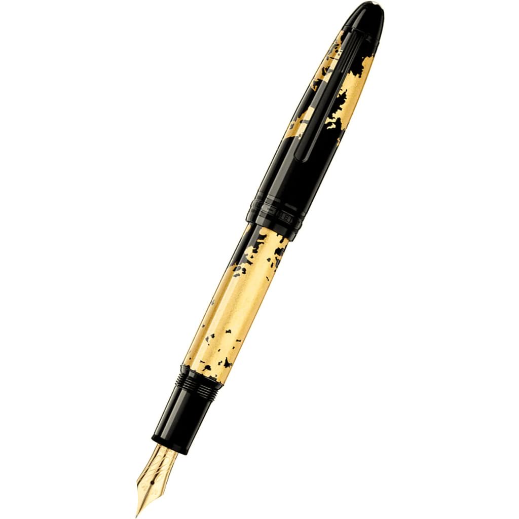 Montblanc Meisterstuck Fountain Pen - 146 Solitaire - Gold Leaf - Flex Nib-Pen Boutique Ltd