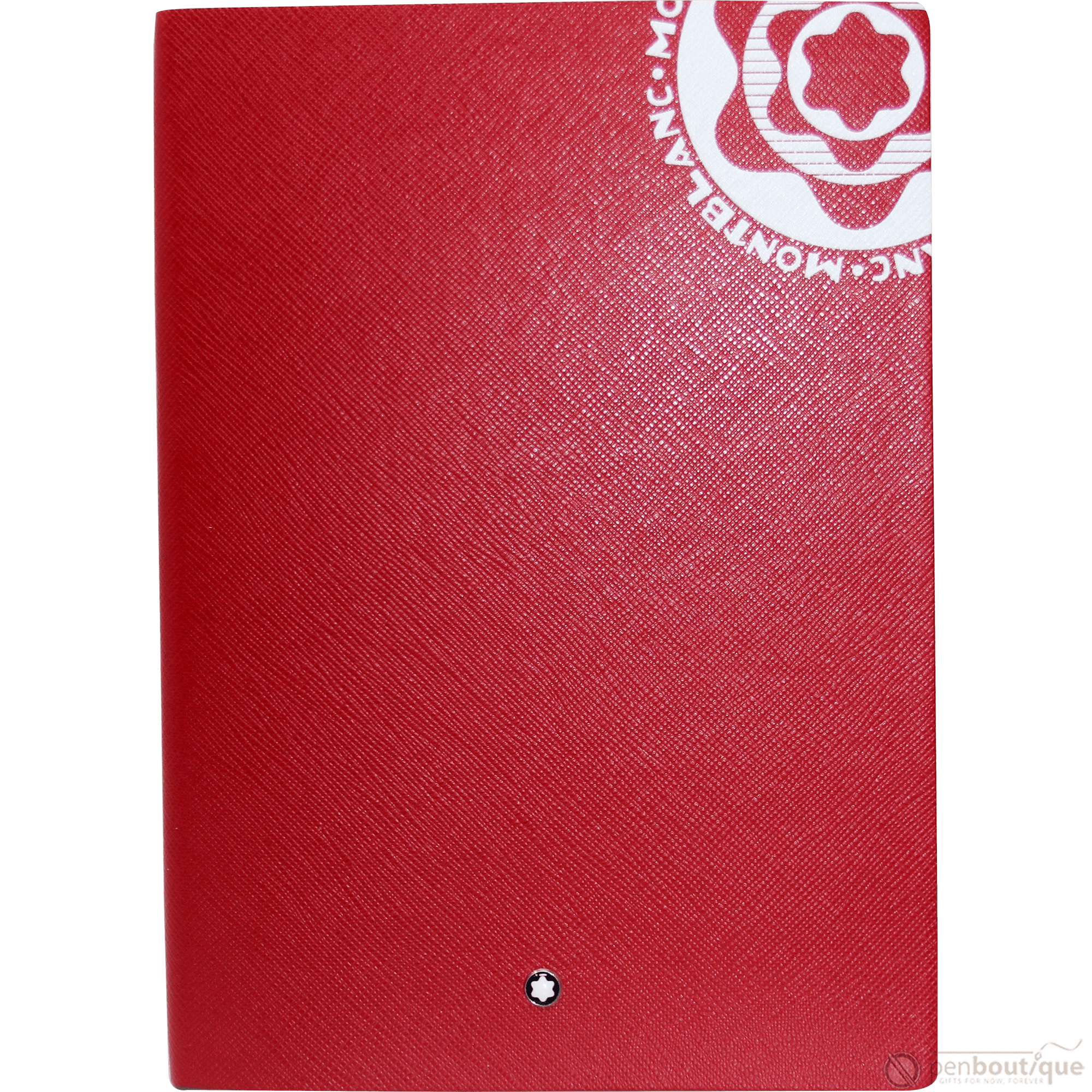 Montblanc Notebook - 146 Vintage Logo Red - Pen Boutique Ltd