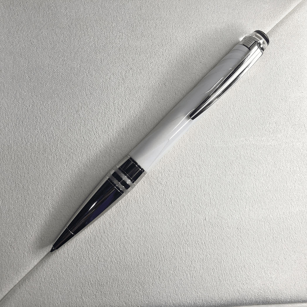 Montblanc StarWalker Ceramics Doue White Ballpoint - Dynamic Ceramic Doue White - Pen Boutique Ltd