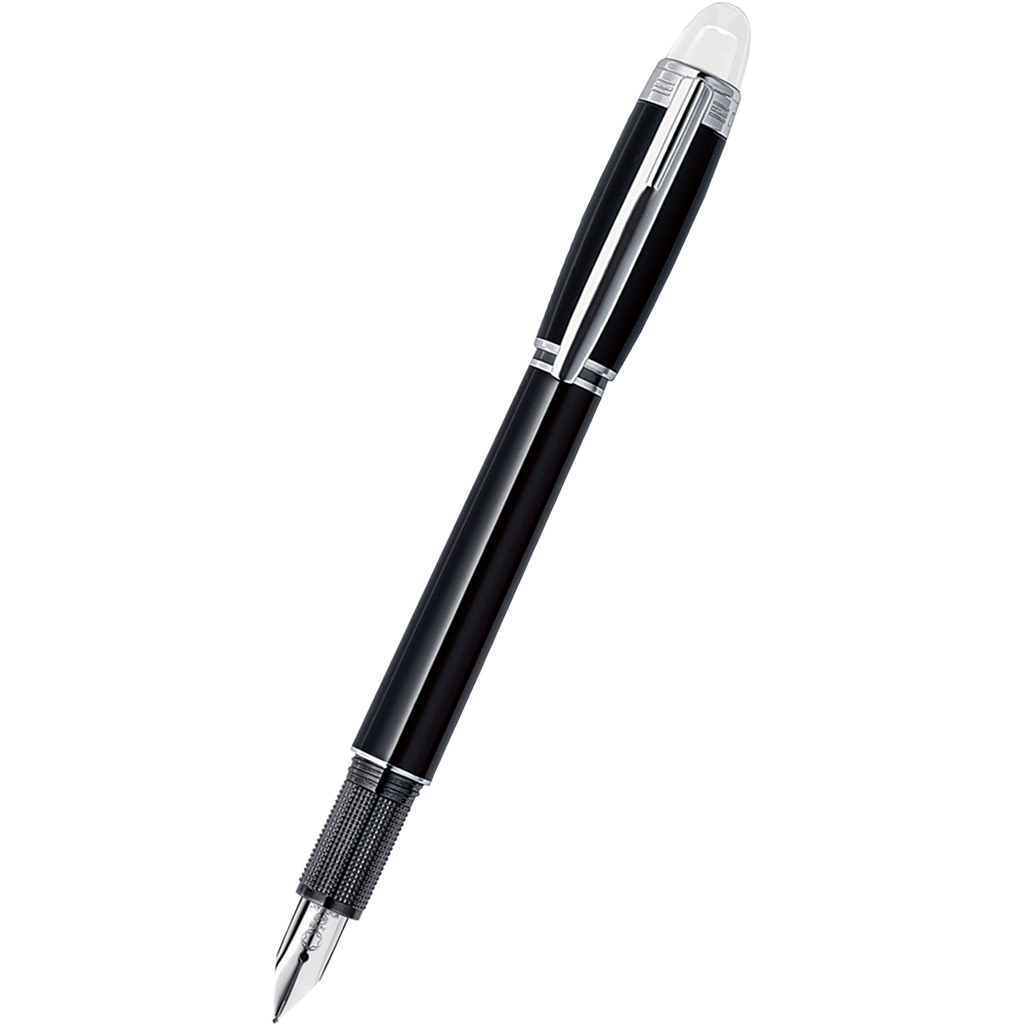 Montblanc StarWalker Fountain Pen - Black - Platinum Trim - Medium-Pen Boutique Ltd
