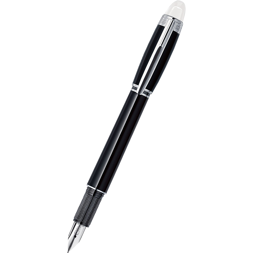Montblanc StarWalker Fountain Pen - Black - Platinum Trim - Medium-Pen Boutique Ltd