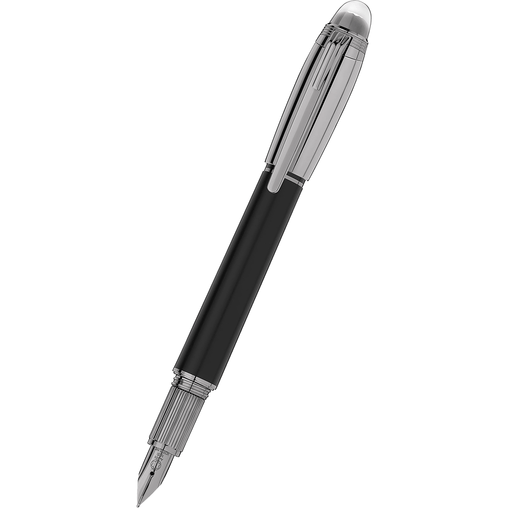 Montblanc Starwalker Fountain Pen - Ultra Black Doué - Pen Boutique Ltd