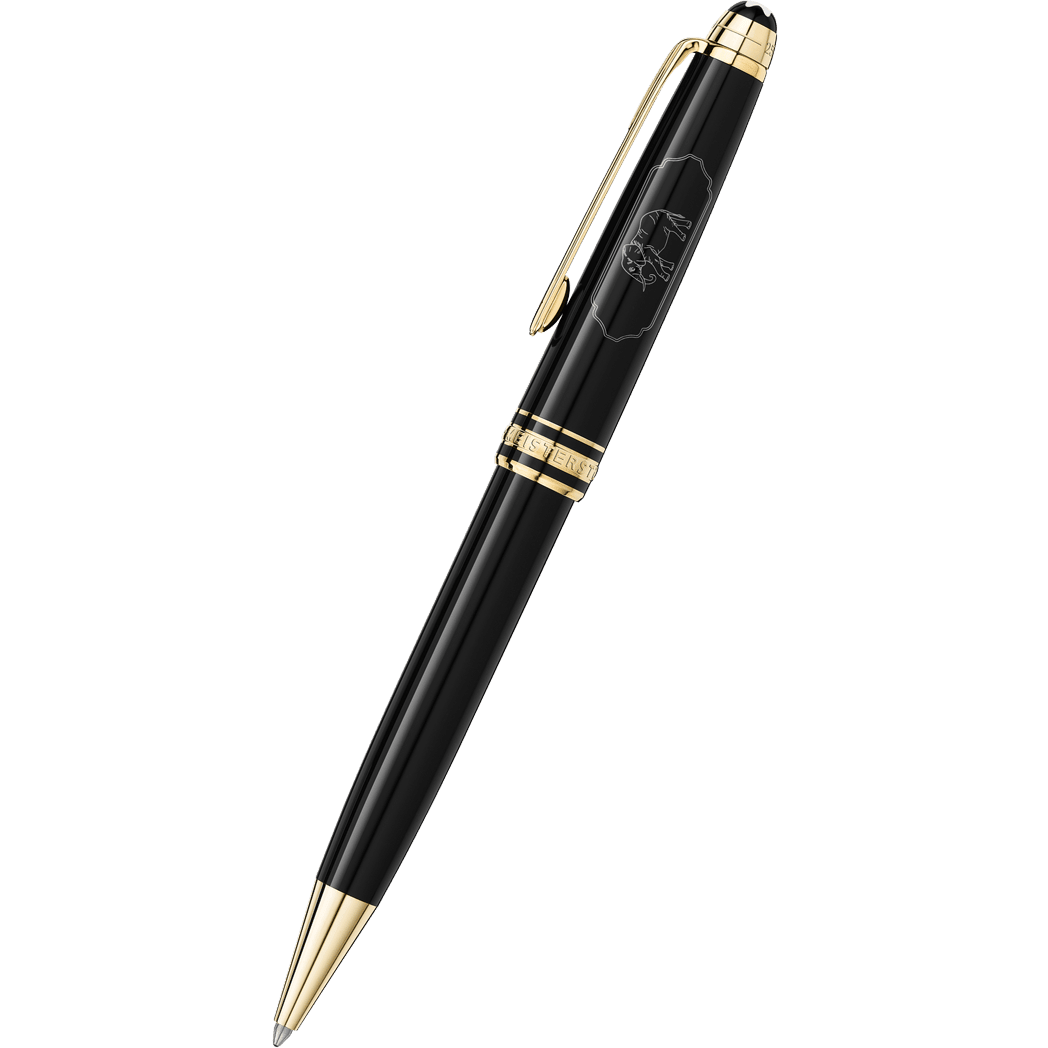 Montblanc 164 Meisterstuck Ballpoint Pen - Around the World In 80 Days - Year 2 - Pen Boutique Ltd