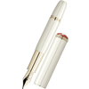 Montblanc Heritage Fountain Pen - Rouge & Noir - Baby Ivory (Special Edition) - Pen Boutique Ltd