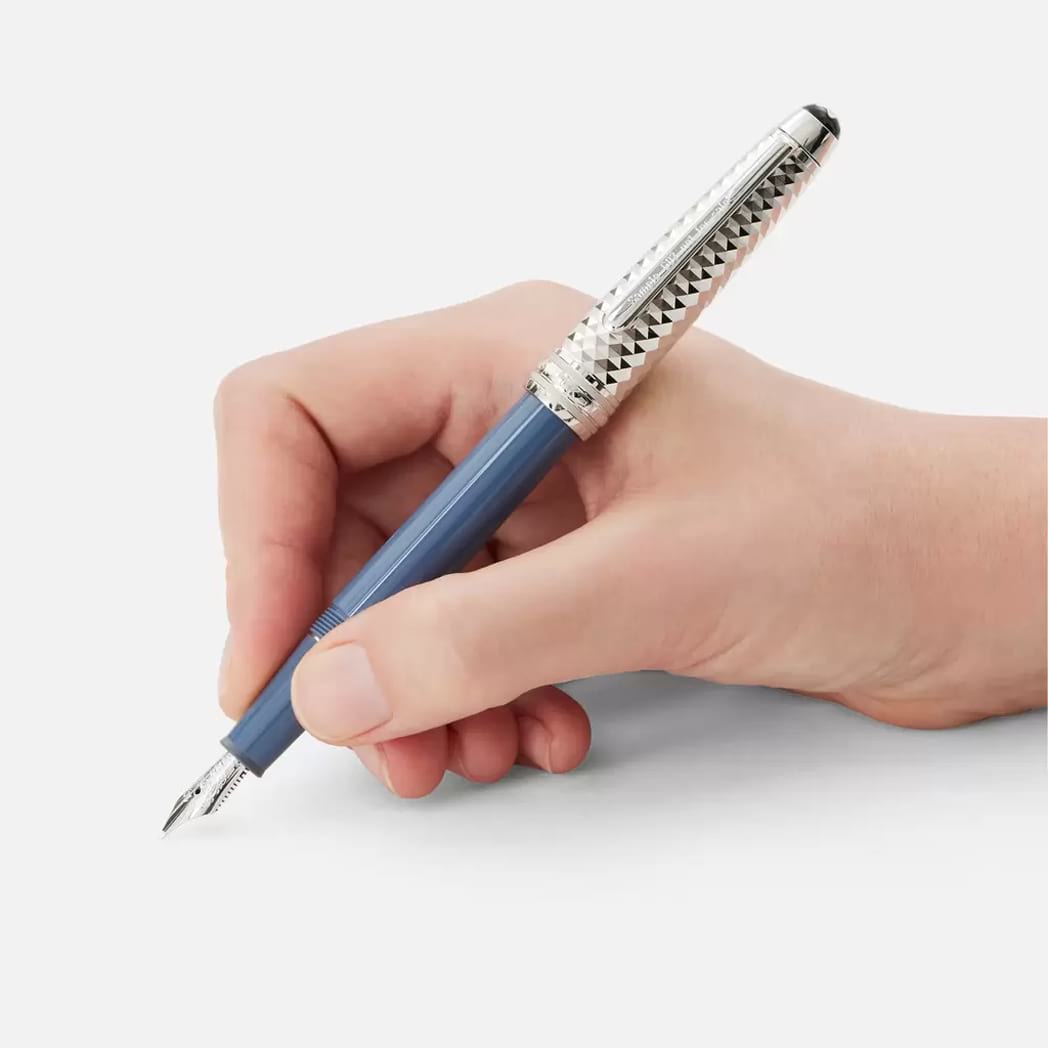 Montblanc Meisterstuck Fountain Pen - 145 Doue - Glacier - Pen Boutique Ltd