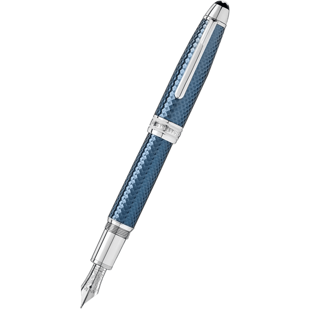 Montblanc Meisterstuck Fountain Pen - 146 Solitaire - Glacier - Pen Boutique Ltd