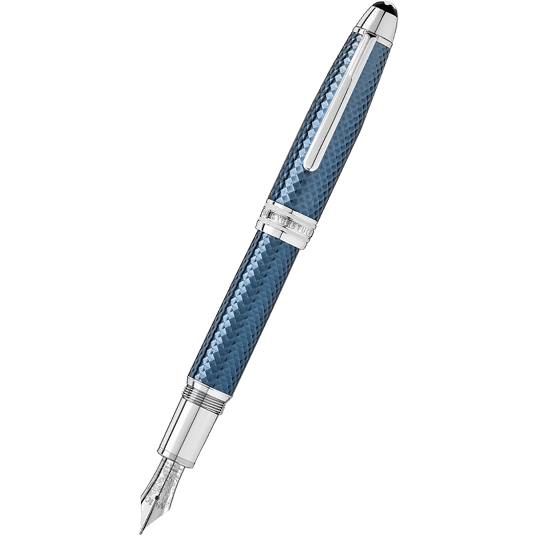 Montblanc Meisterstuck Fountain Pen - 146 Solitaire - Glacier - Pen Boutique Ltd