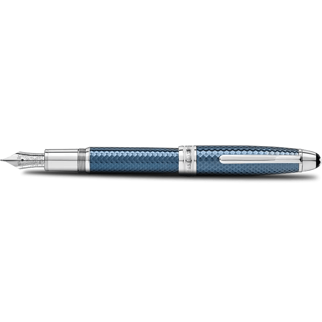 Montblanc Meisterstuck Fountain Pen - 146 Solitaire - Glacier - Pen Boutique Ltd