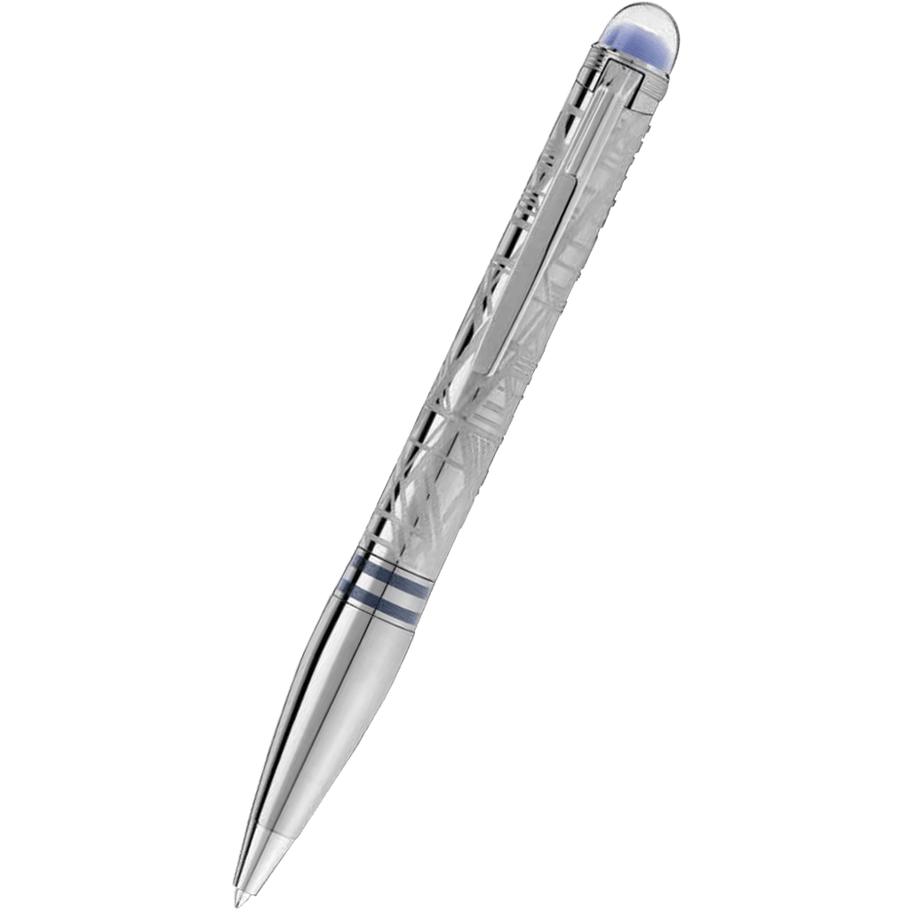 Montblanc Starwalker Ballpoint Pen - Space Blue Metal - Pen Boutique Ltd