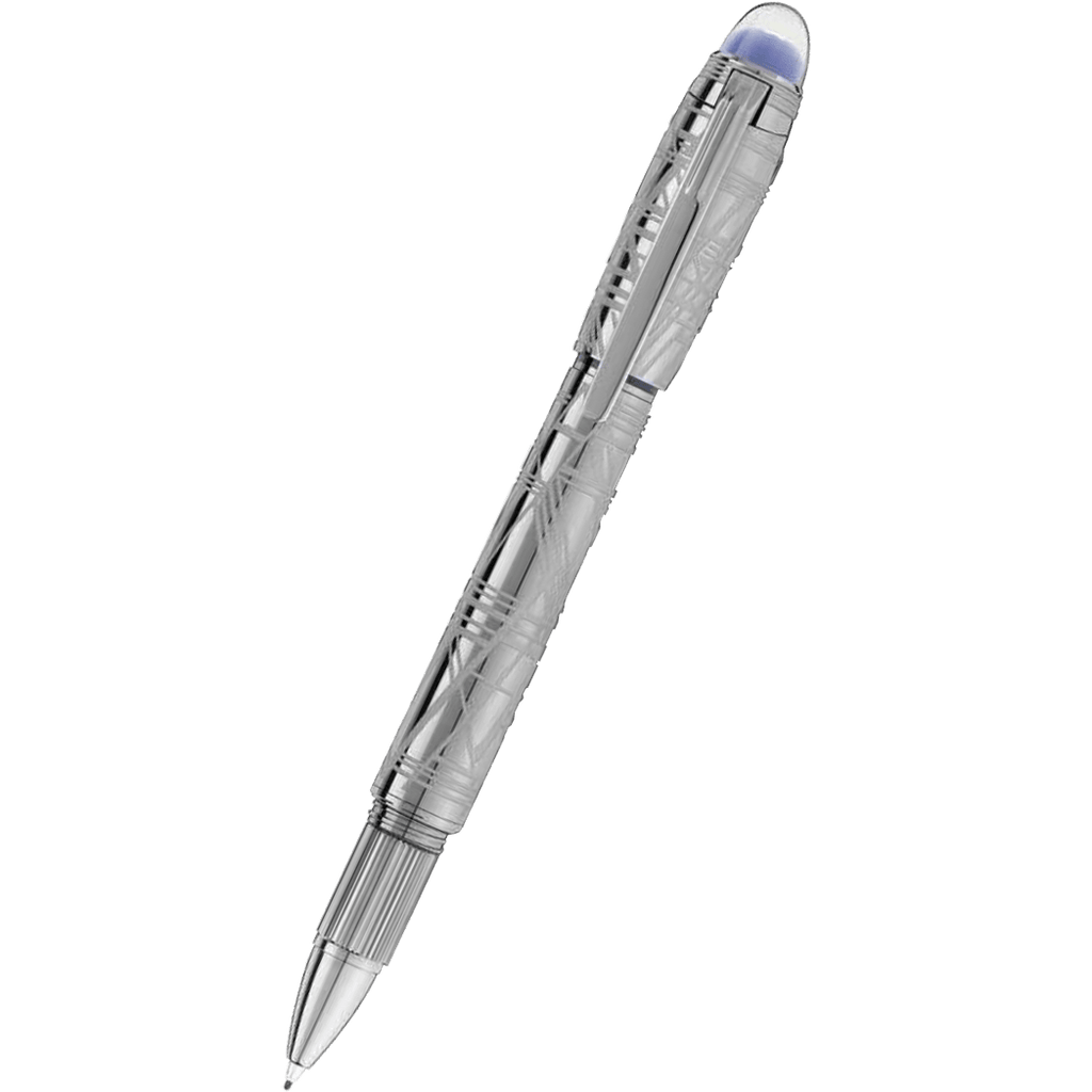 Montblanc Starwalker Fineliner Pen - Space Blue Metal - Pen Boutique Ltd