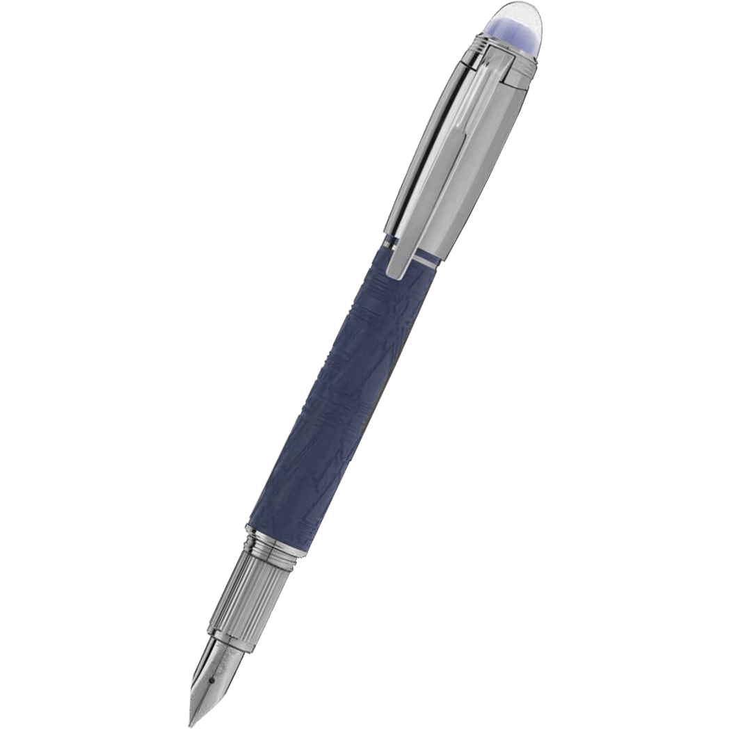 Montblanc Starwalker Fountain Pen - Space Blue Doue - Pen Boutique Ltd