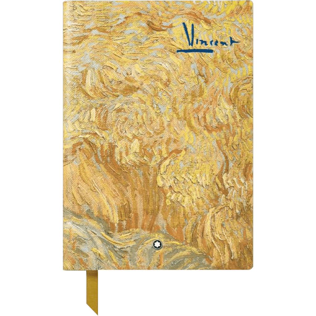Montblanc 146 Notebook - Homage to Van Gogh - Yellow - Lined (Small) - Pen Boutique Ltd