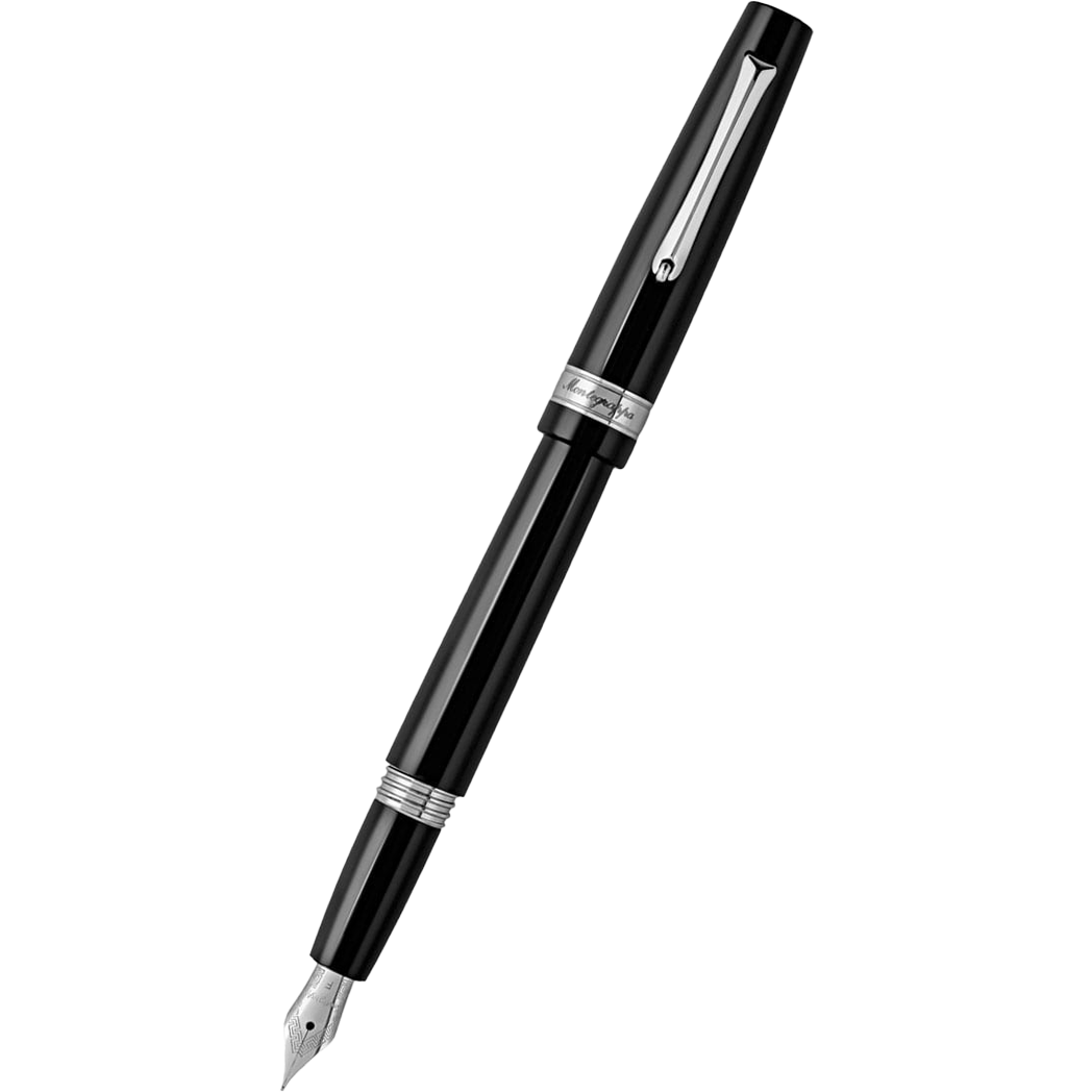 Montegrappa Armonia Fountain Pen - Black-Pen Boutique Ltd