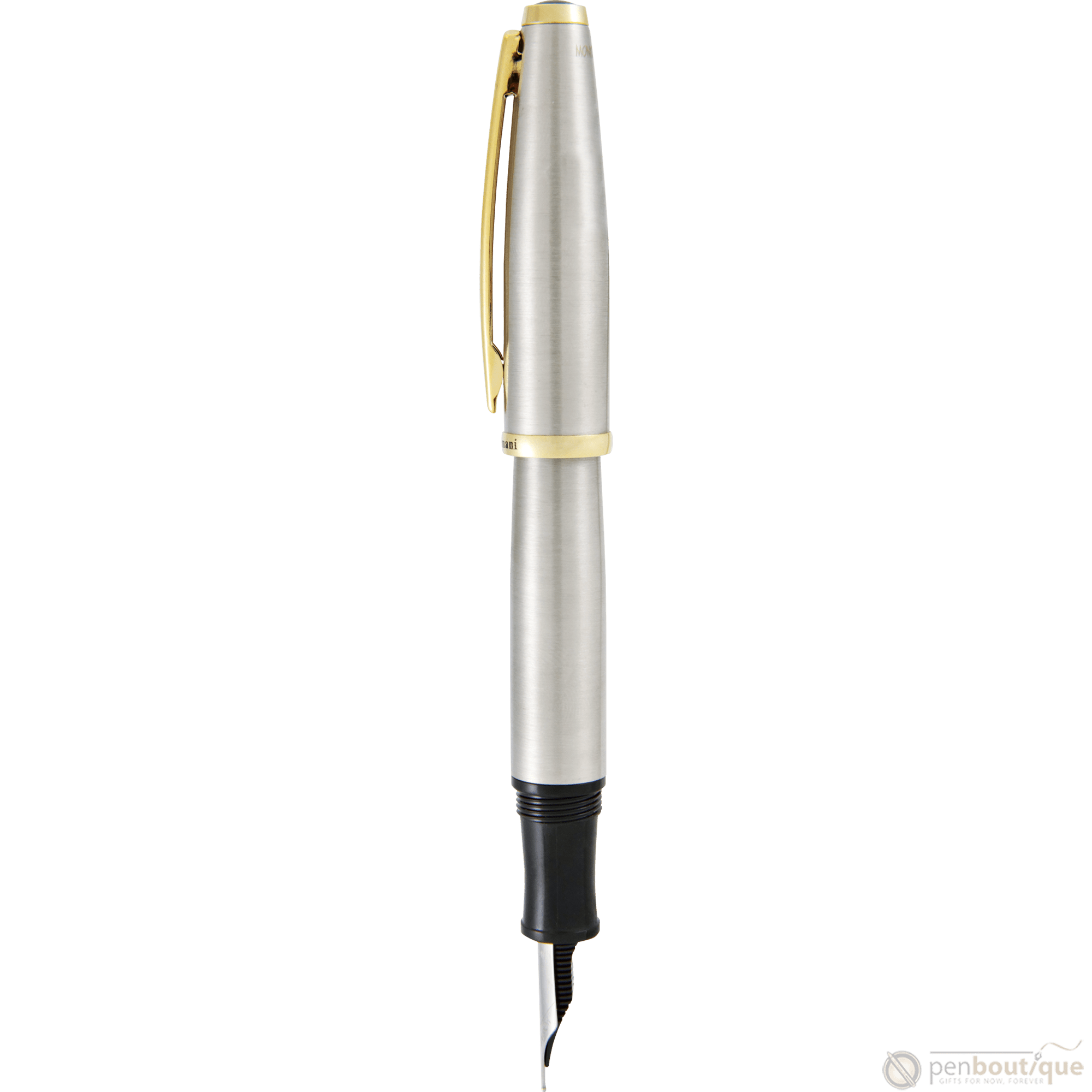 Monteverde Aldo Domani Fountain Pen - Brushed - Pen Boutique Ltd