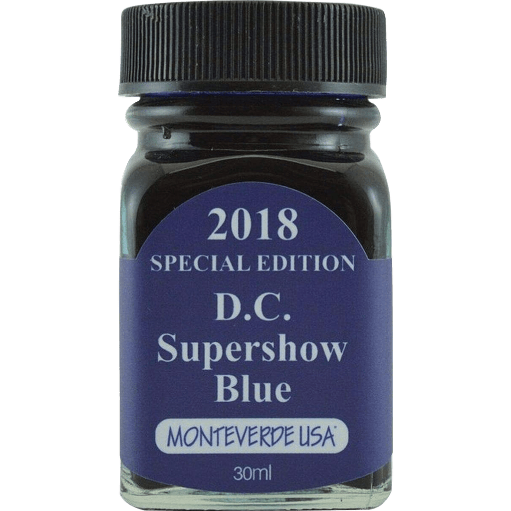 Monteverde DC Supershow Bottled Ink - 2018 Special Edition - Blue - Pen Boutique Ltd