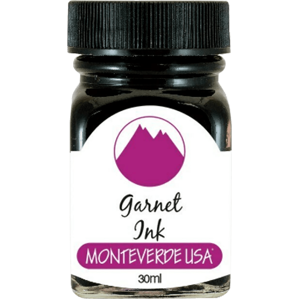 Monteverde Gemstone Garnet 30 ml Ink Bottle - Pen Boutique Ltd